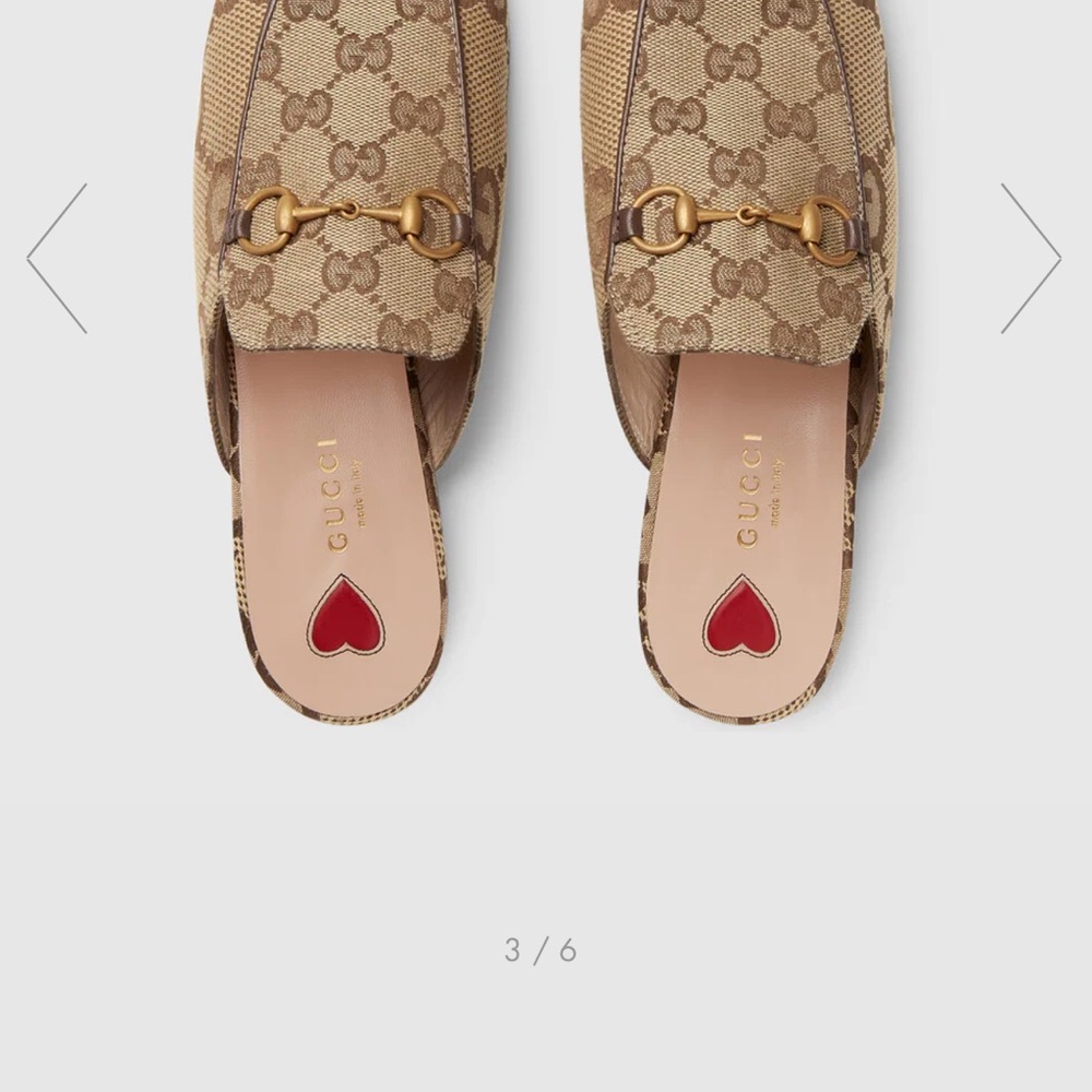 Women's jumbo GG Princetown slipper